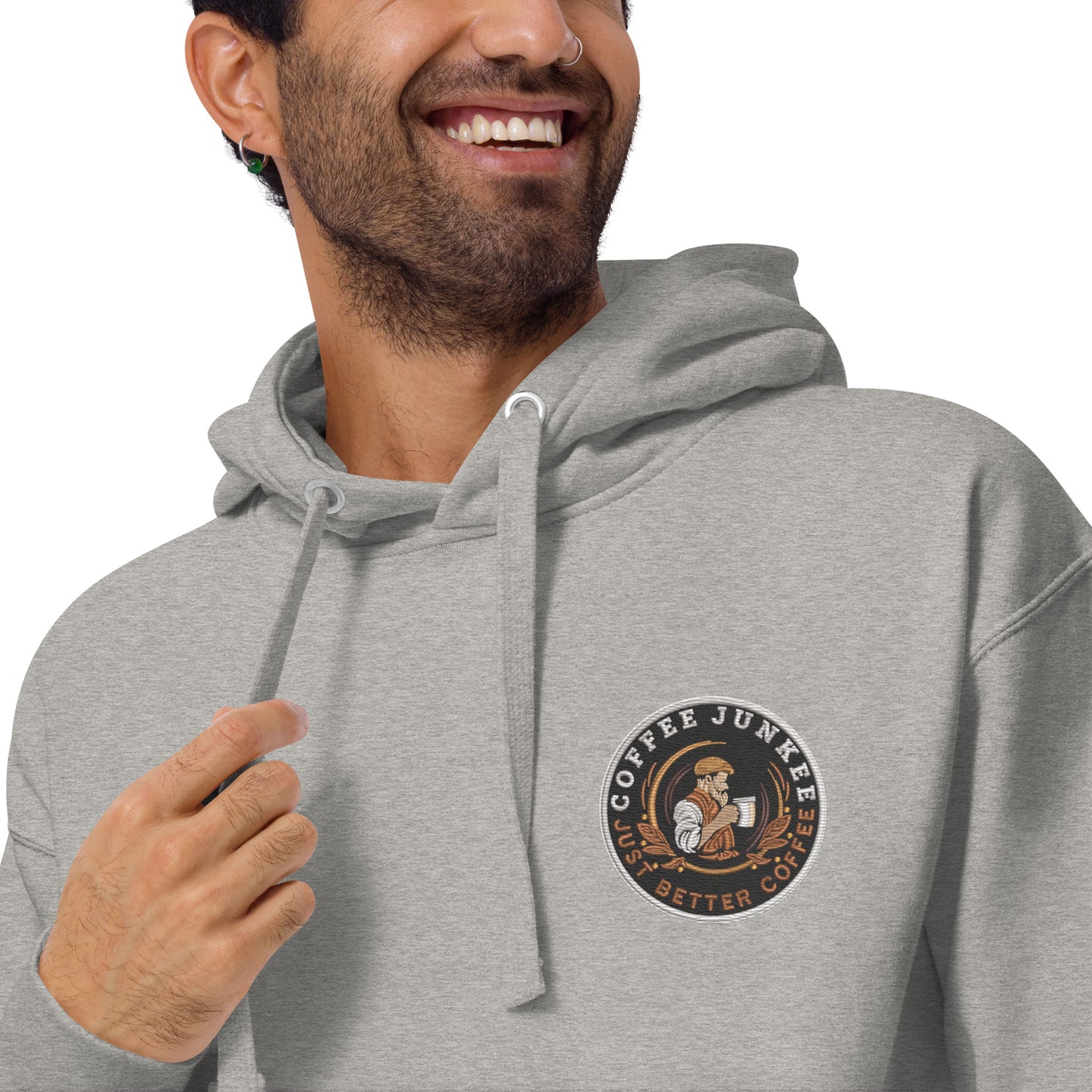 CJ Hoodie - Embroidered CJ Logo