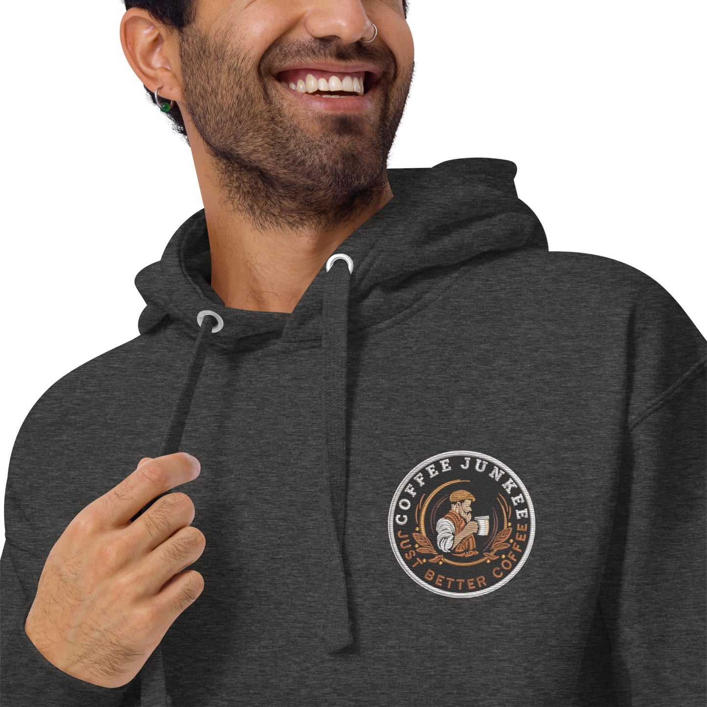 CJ Hoodie - Embroidered CJ Logo