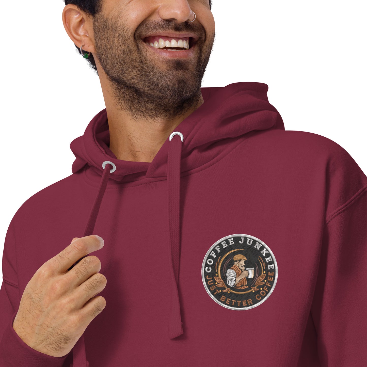 CJ Hoodie - Embroidered CJ Logo