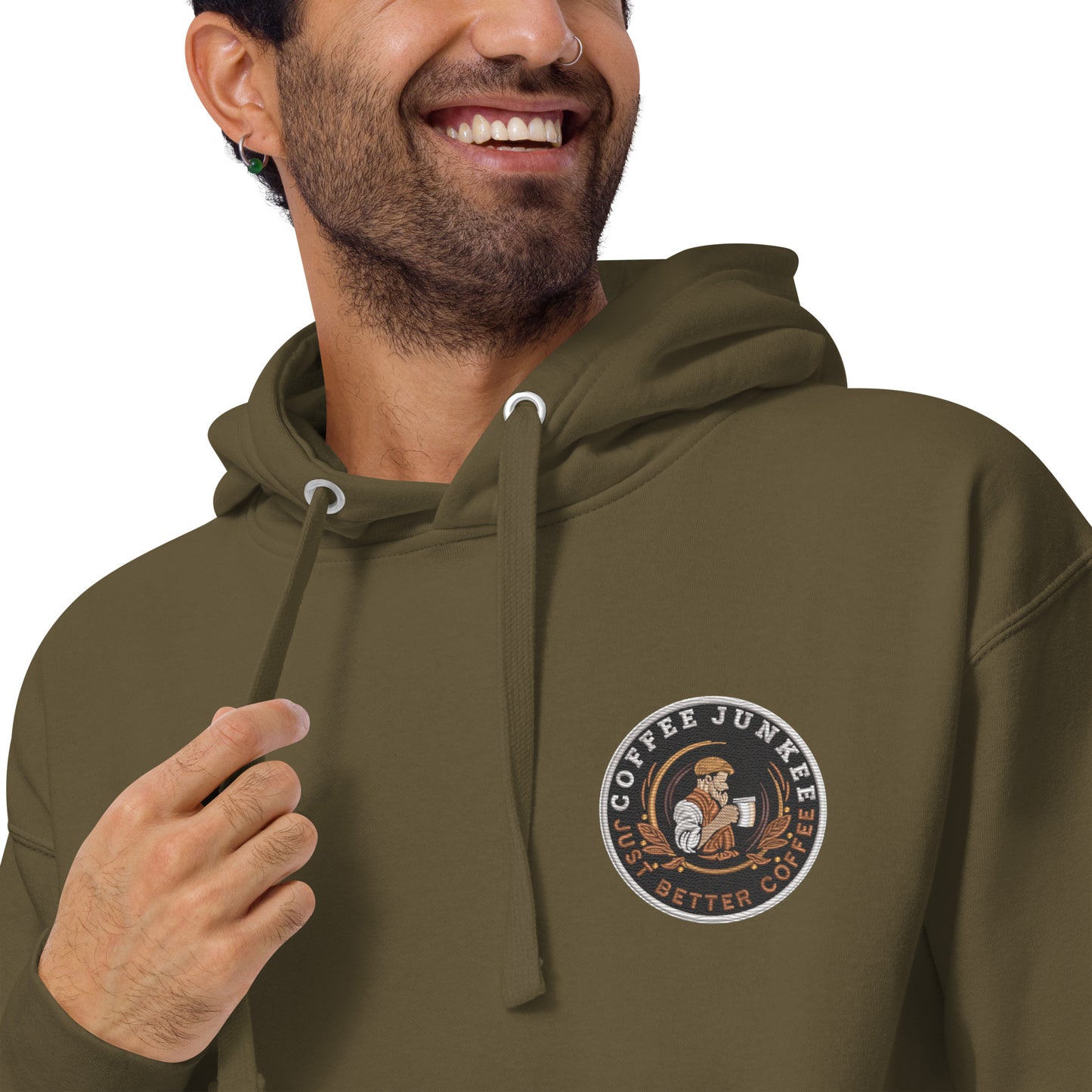 CJ Hoodie - Embroidered CJ Logo