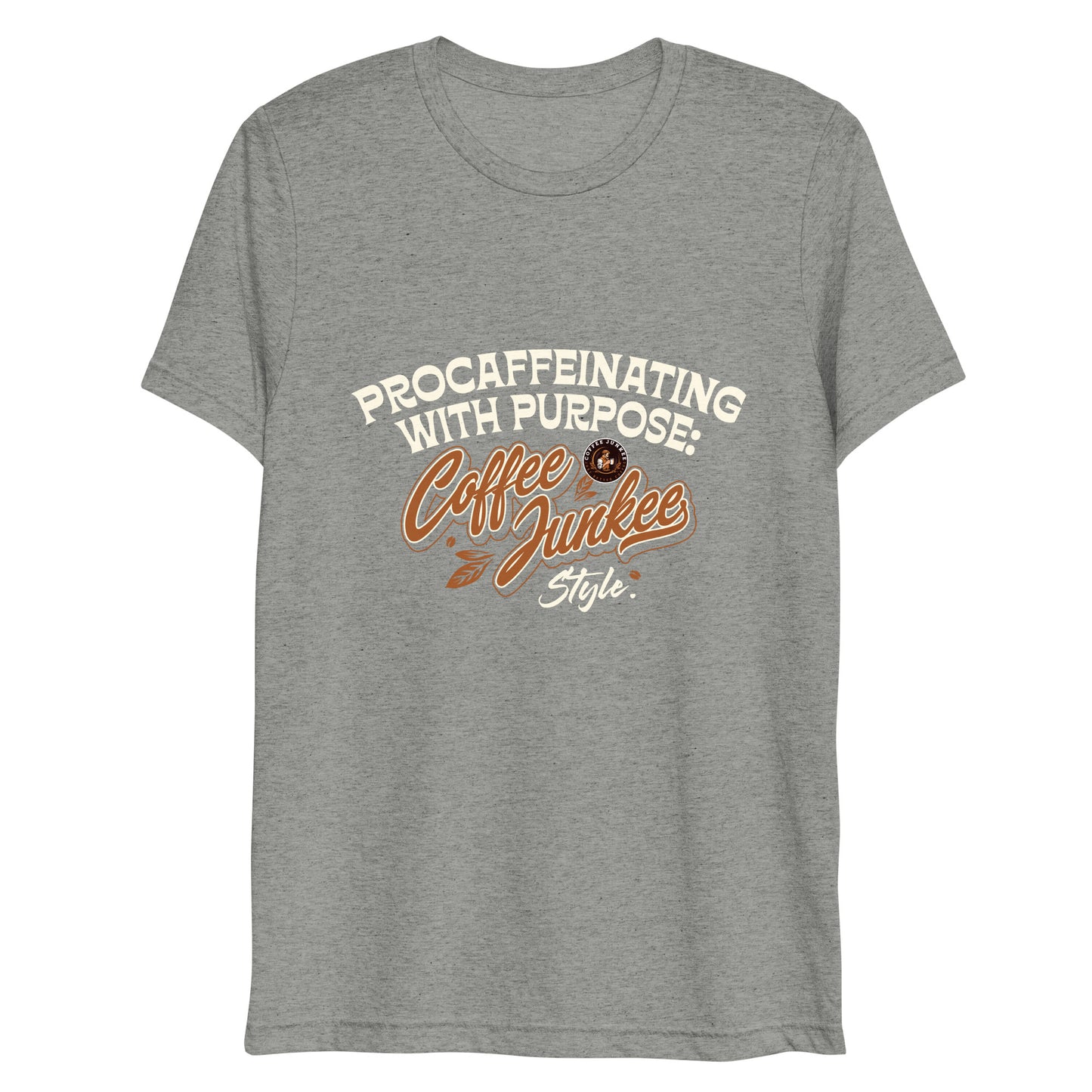 CJ- Procaffeinating with purpose - Short sleeve t-shirt