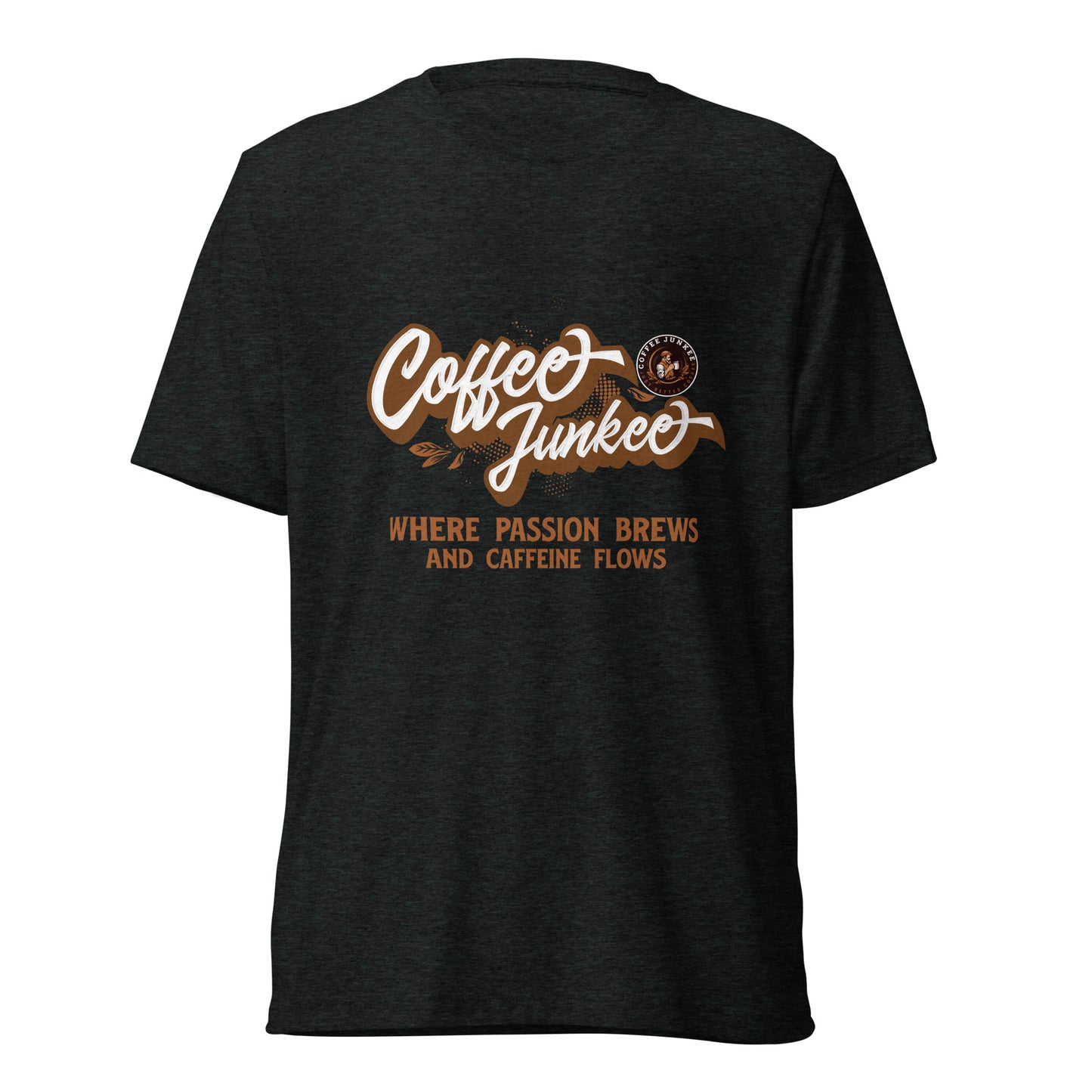 CJ - Passion Brews and Caffeine Flows - Short sleeve t-shirt