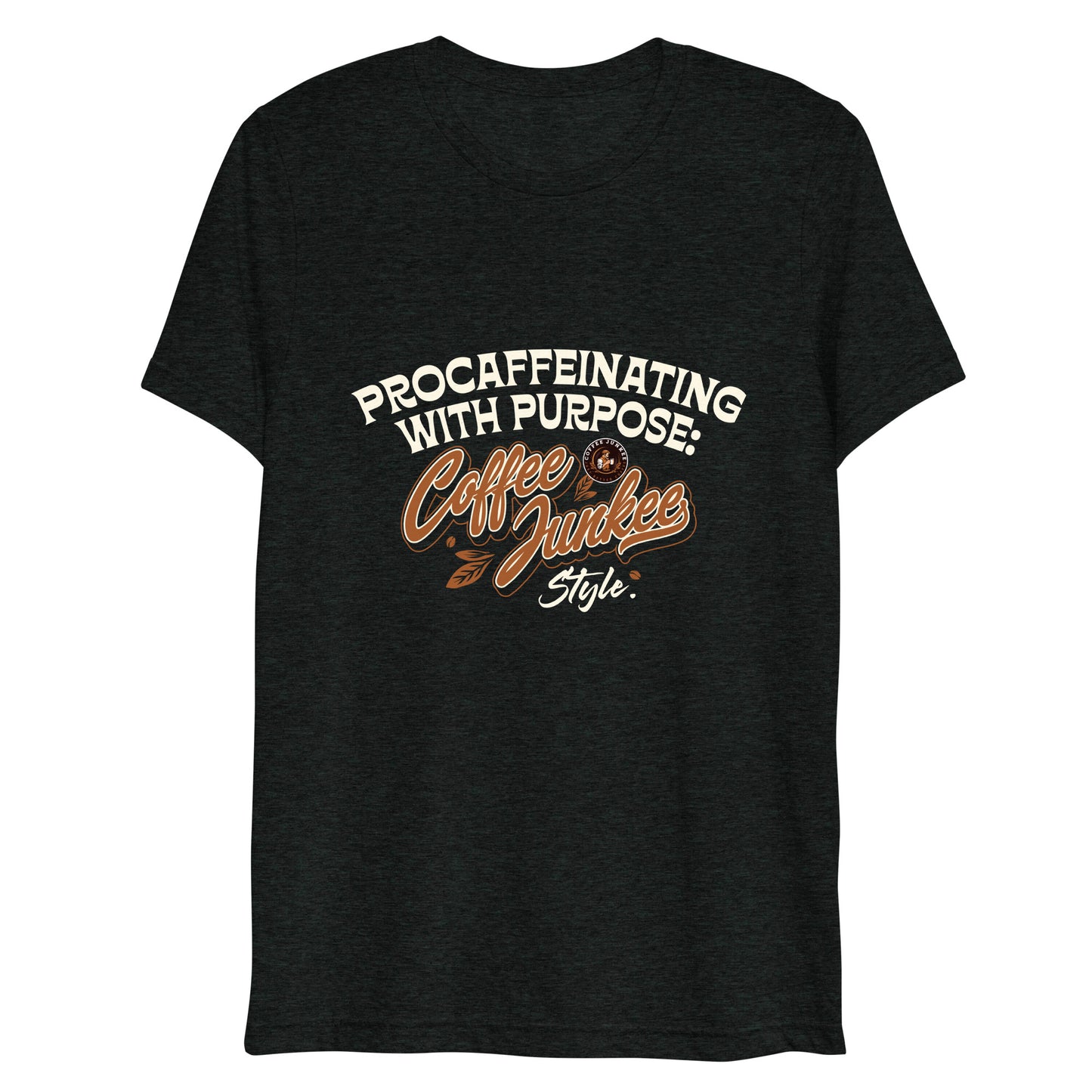 CJ- Procaffeinating with purpose - Short sleeve t-shirt