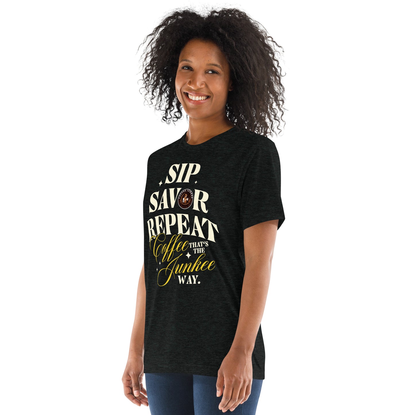 CJ - Sip Savor Repeat - Short sleeve t-shirt