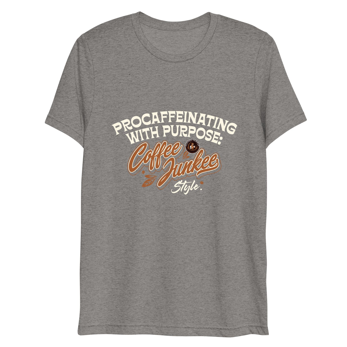 CJ- Procaffeinating with purpose - Short sleeve t-shirt