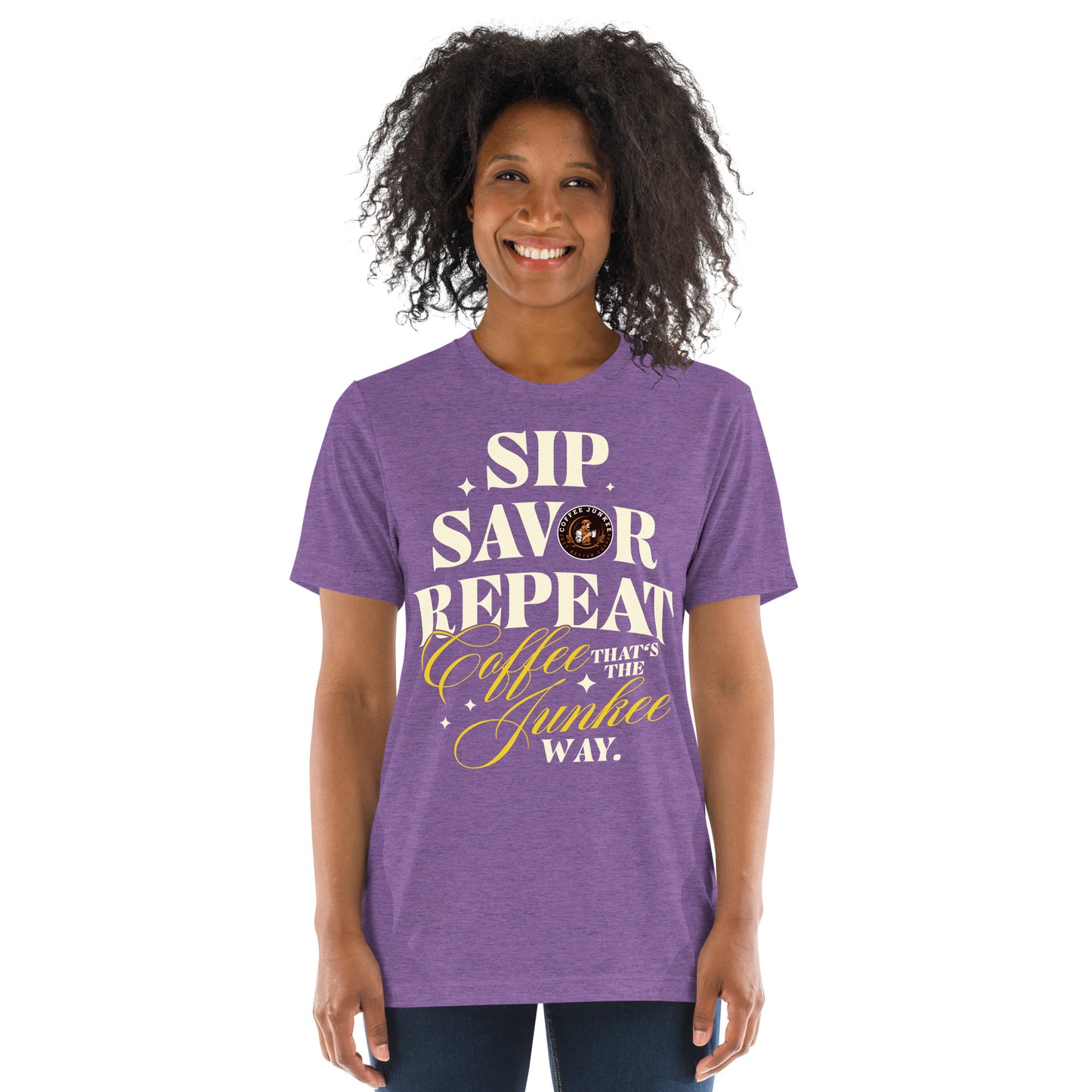 CJ - Sip Savor Repeat - Short sleeve t-shirt