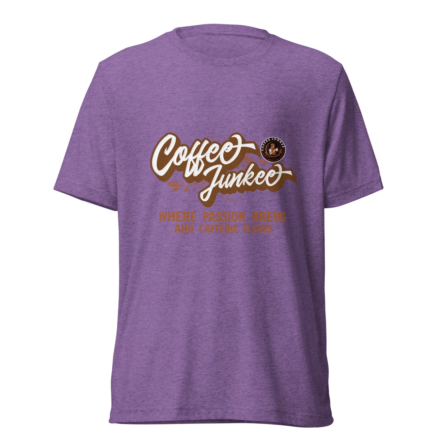 CJ - Passion Brews and Caffeine Flows - Short sleeve t-shirt