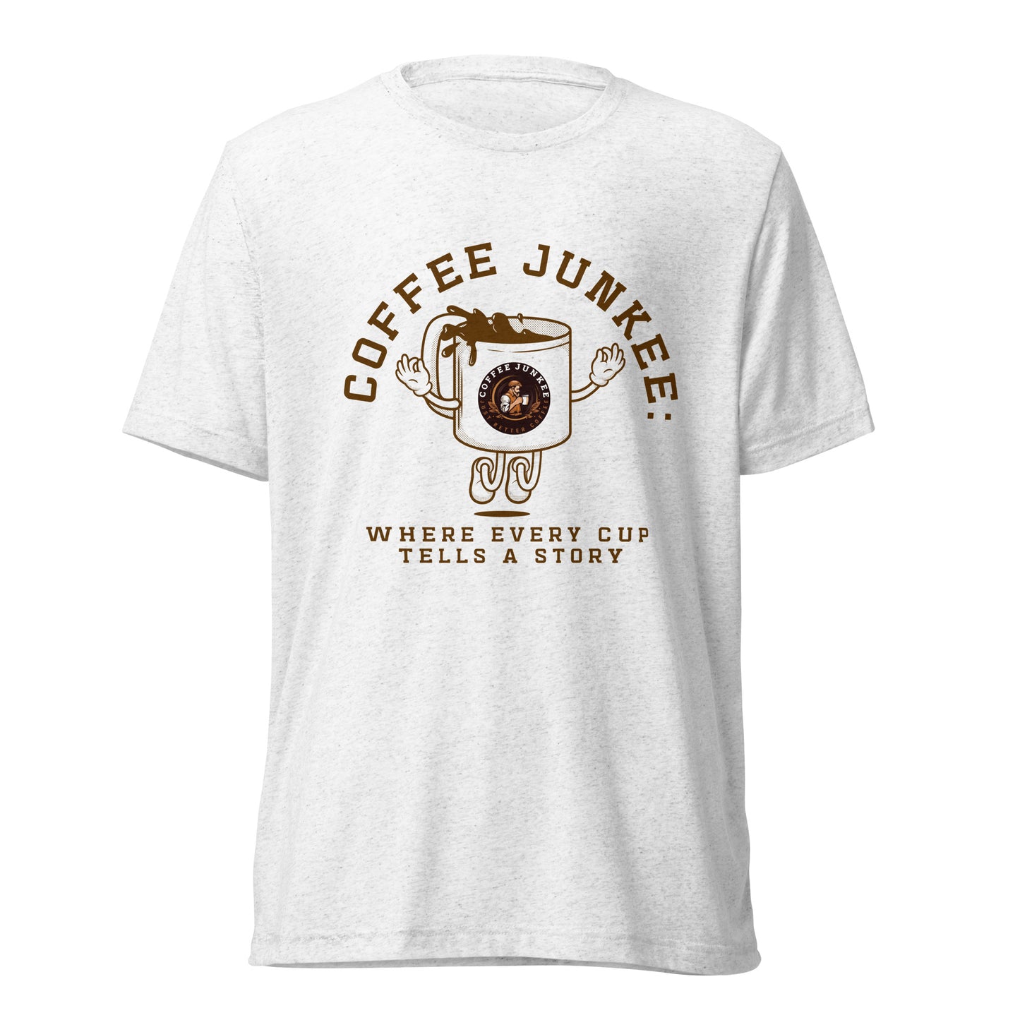 CJ - Every Cup Tells a Story - Short sleeve t-shirt