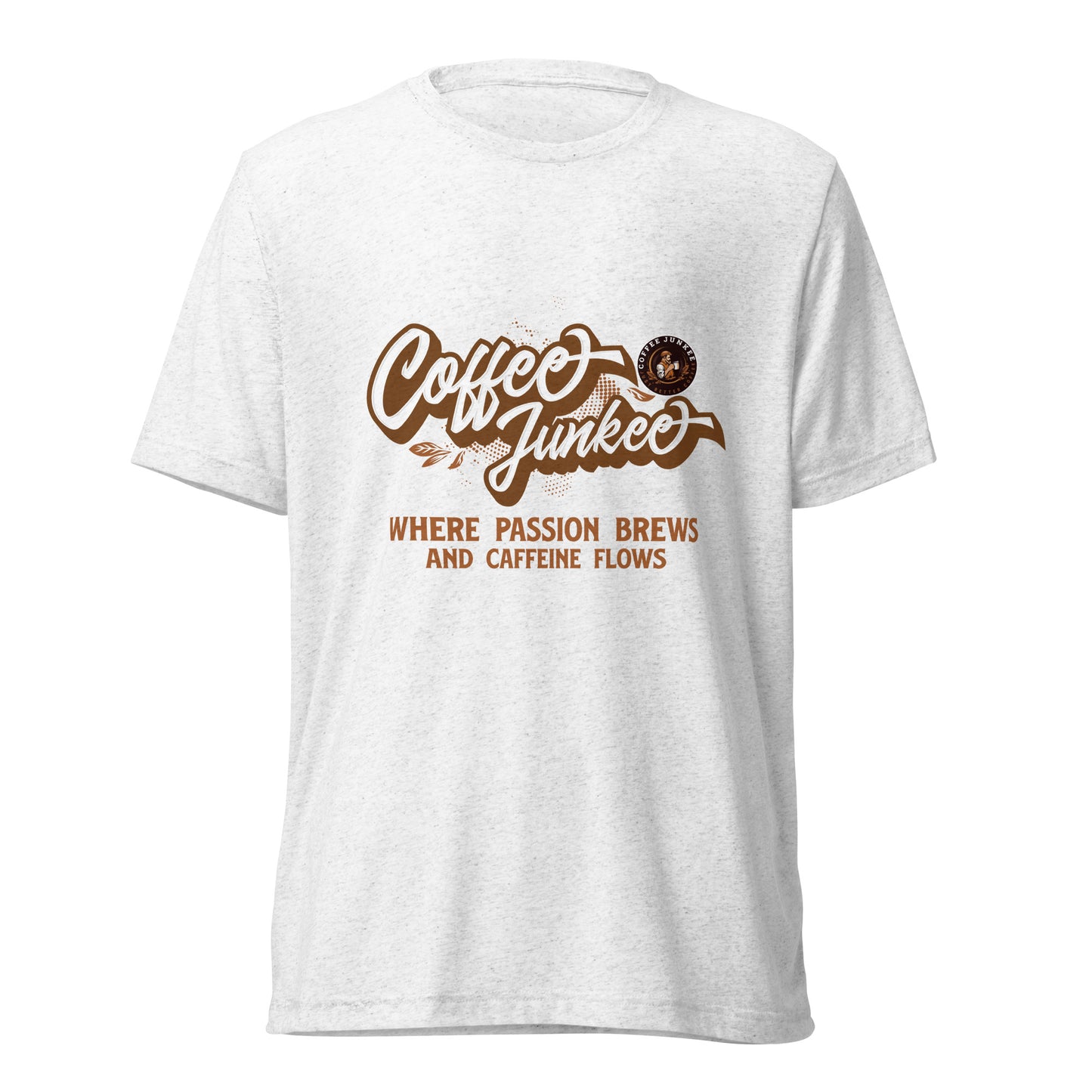 CJ - Passion Brews and Caffeine Flows - Short sleeve t-shirt