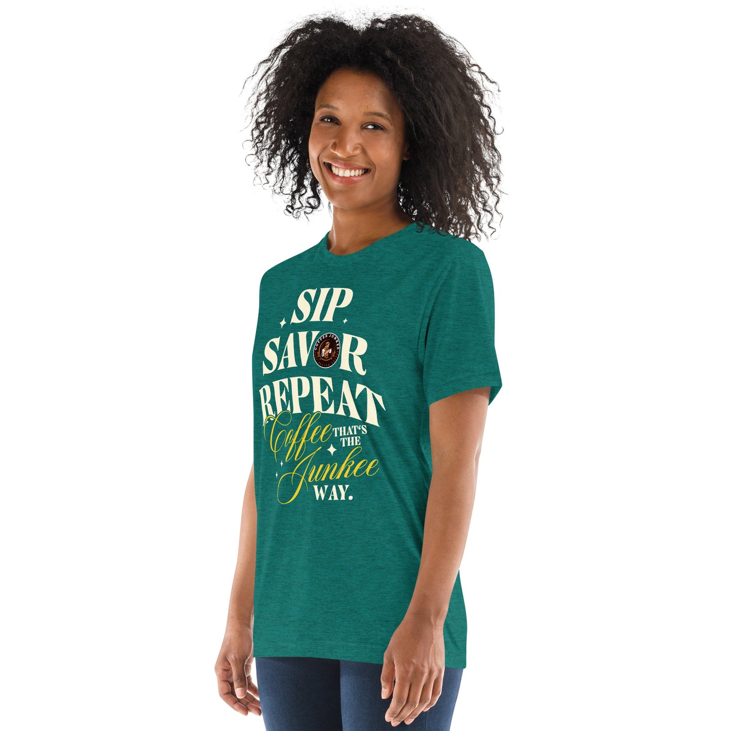 CJ - Sip Savor Repeat - Short sleeve t-shirt