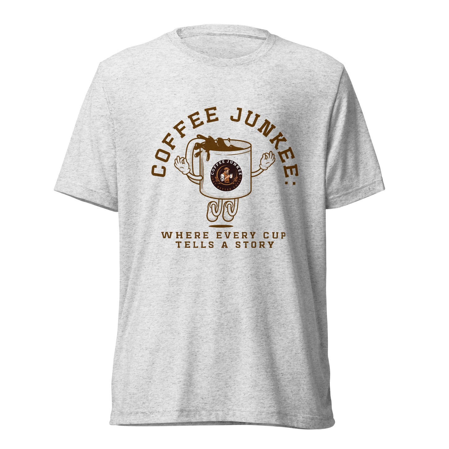 CJ - Every Cup Tells a Story - Short sleeve t-shirt