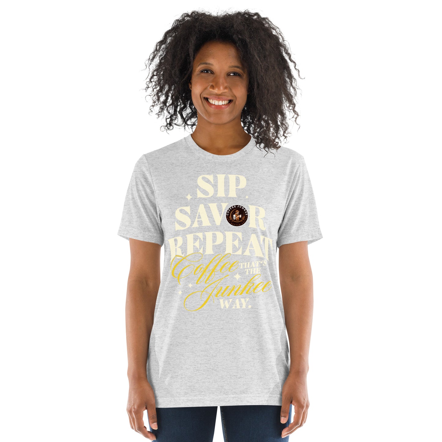 CJ - Sip Savor Repeat - Short sleeve t-shirt