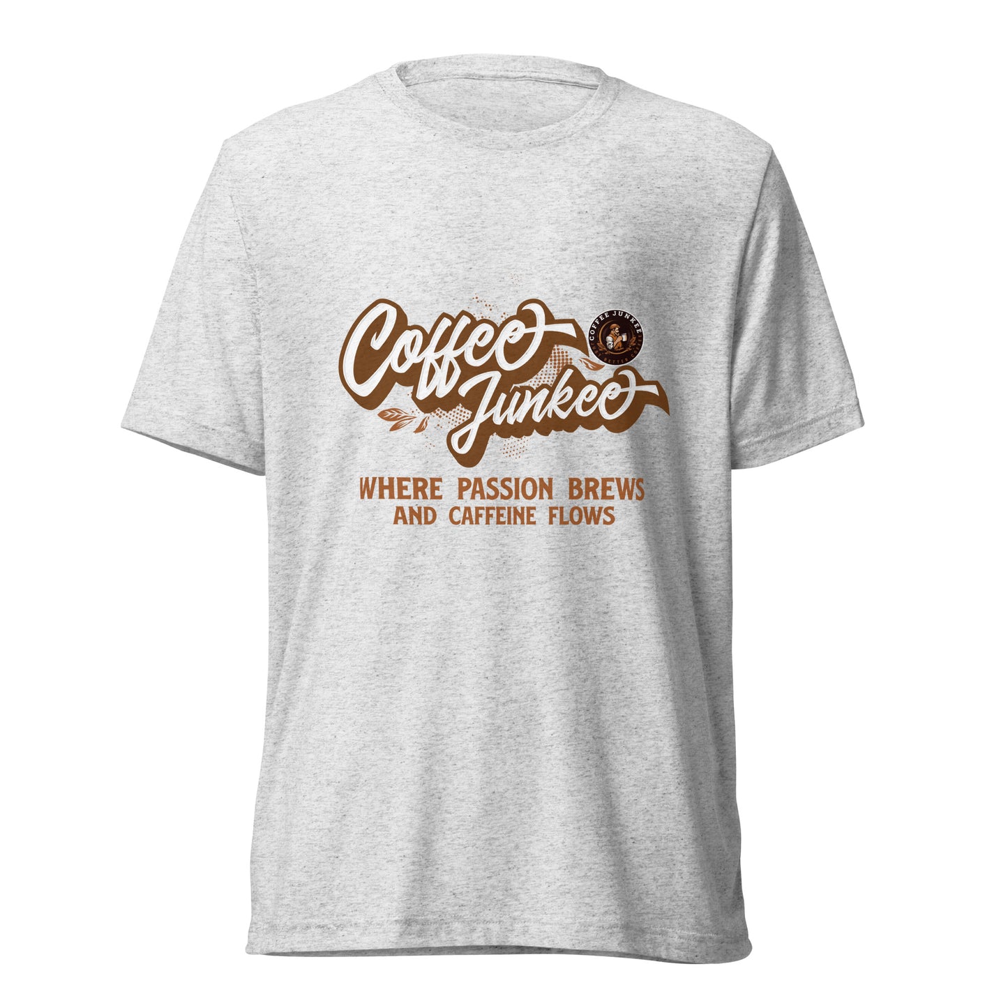 CJ - Passion Brews and Caffeine Flows - Short sleeve t-shirt